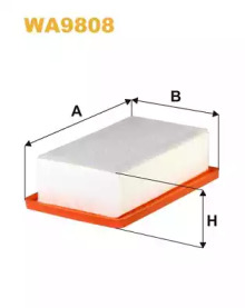 WIX FILTERS wa9808 -  Воздушный фильтр